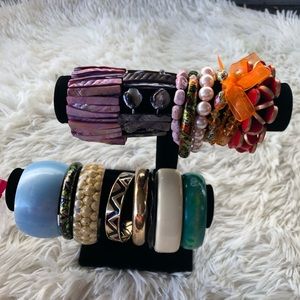 24 piece beaded bracelet bundle